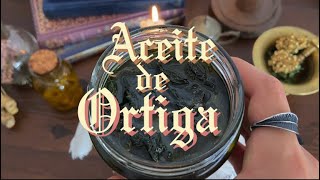 ACEITE DE ORTIGA  para crecer rápido el cabello y contra los dolores [upl. by Essirehc]