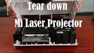 Whats inside Mi Laser Projector Tear down Mi Laser Projector TV SamiLuo [upl. by Blackmore308]