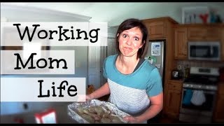 How to stay on top of it all  Working Mom Life  Easy Dinner [upl. by Eltsryk151]