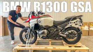 BMW GS 1300 ADVENTURE 2025 Unboxing amp Assembly  First Feel amp Exhaust Sound [upl. by Neyu293]