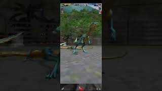 JURASSIC WORLD THE GAME COMPSOGNATHUS BATTLE [upl. by Elleined]