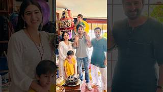 Sara Ali Khan Celebrate Birthday with Family saraalikhan celebrity viral trendingshorts [upl. by Latsyk382]