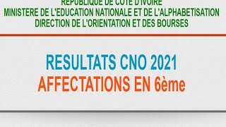 Rentrée Scolaire 20212022  Résultats Affectations En Sixième 6ème  Impression Fiche Affectation [upl. by Eselehs911]