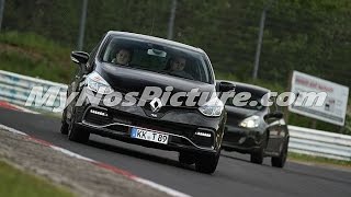 Clio 3 RS vs Clio 4 RS Trophy  Nordschleife 15052016 [upl. by Scotti]