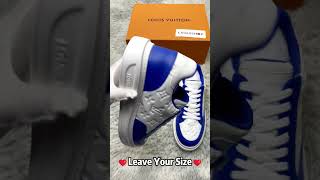 2024 Christmas Gift Real VS Fake Louis Vuitton Rivoli Sneakers unboxing checking [upl. by Lammaj]