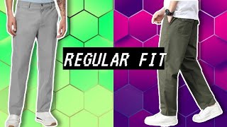 PANTALÓN REGULAR FIT ✔ CORTE RECTO ✔ En qué ocasiones usarlos y combinarlos  muchos outfits [upl. by Vowel101]