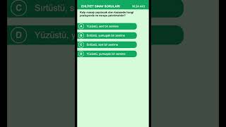 🚗Ehliyet Sınav Soruları  Yazılı Ehliyet Sınavı Hazırlık 🚘 ehliyetsorulari ehliyet ehliyetsınavı [upl. by Aieki]