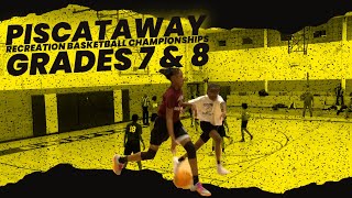 Piscataway Rec Basketball Championships 7 and 8 grade 2024 Heat vs Mavs [upl. by Ocer]