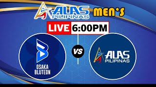 Osaka Bluteun vs Alas Pilipinas  PNVF Mens Volleyball Friendly Live Scoreboard [upl. by Hertha325]