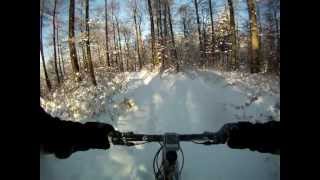 Nino  MTB Doldertrail Februar 13 Schnee  Snow [upl. by Ielerol]