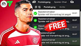 NUR MIT VORVERTRÄGEN ZUM CHAMPIONS LEAGUE TITEL  🆓😍 EA FC 24 Düsseldorf Sprint To Glory [upl. by Maiocco]