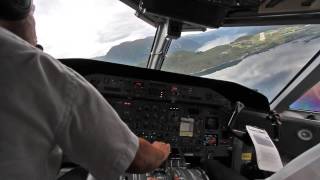 Wideroe Dash 8100  Sogndal to Sandane [upl. by Aneladgam]