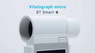 micro BT Smart Introducing Vitalographs Bluetooth lung function monitor for remote monitoring [upl. by Narod]