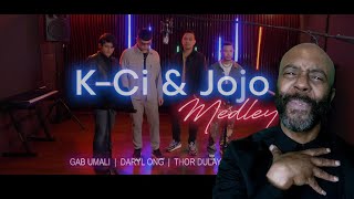 Kci amp Jojo Medley  Daryl Ong feat Gab Umali Thor Dulay amp Nonoy Peña  REACTION [upl. by Thapa972]