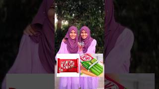 😂Red Or Green 🍏🍎 This or That🤠Twinsistersshortshortsshortvideoviraltrending [upl. by Maon]