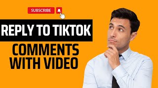 How To Reply To a Comment With a Video on TikTok Step By Step [upl. by Nahtaneoj609]