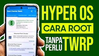 Cara Root Semua Hp Xiaomi Hyper OS Tanpa TWRP [upl. by Debor]