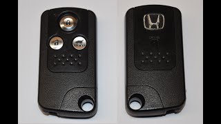 Europe Honda Civic  CRV Key Fob Battery Replacement  EASY DIY [upl. by Nodyarb]