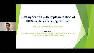 Getting Started with Implementation of IDDSI in Skilled Nursing Facilities [upl. by Nehtanoj]