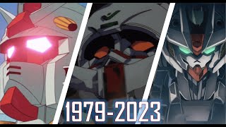 Every Main Gundam’s First Launch 19792023 [upl. by Honora]