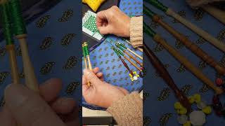 How to work Half stitch part 1b [upl. by Annig]