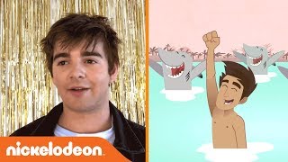 Jack Griffo’s Draw My Story Swimming w Sharks  The Thundermans  Nick [upl. by Sigismond]