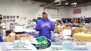 Dave amp Adams Outlet Store with Thurman Thomas [upl. by Gillespie487]