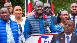 RUTO MUST GO RAILA BREAKS SILENCE DITCH AU CHAIR JOB TO REPLACE RUTO AFTER GENZS CALL [upl. by Oscar519]