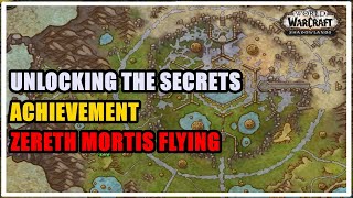 Unlocking the Secrets Zereth Mortis Flying [upl. by Raychel]