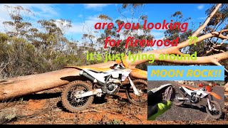 Dirt bike fun plus Geology find Eps 90 [upl. by Iharas]