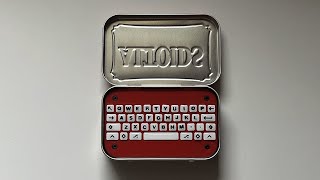 building a keyboard into an Altoids tin [upl. by Caro]