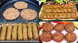 Chicken Seekh Kabab New Turkish Kebab Beef Cheese Patty Kebab Aloo chicken Kebab  Cutlets Adana [upl. by Giardap]