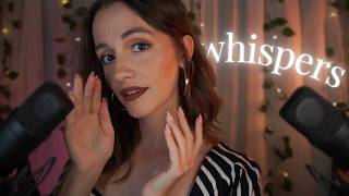 ASMR  UpClose Ear to Ear Whispers ⭐ [upl. by Wylma]