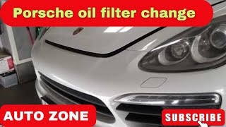 how to change the oil on a Porsche oil mentanence on a Porsche [upl. by Campy]