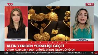 ABDden Kritik Veri Altın ve Bitcoin Düşmeye Devam Edecek Mi  TV100 [upl. by Su]