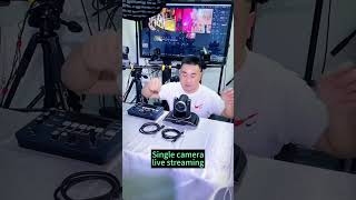 Single camera live streaming equipment [upl. by Benyamin]