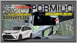 Digital Rearview Mirror for 2023 Toyota Sienna  Pormido D50 [upl. by Sumedocin]