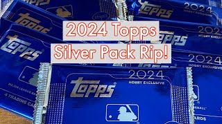 Ripping a Dozen Silver Packs from 2024 Topps Baseball [upl. by Aillicirp]