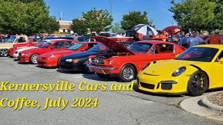 Kernersville Cars and Coffee July 6 2024 [upl. by Tory878]