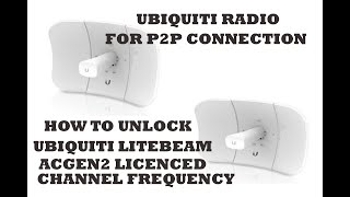 Ubiquiti Litebeam 5ac Gen2 Licensed Frequency Tagalog Tutorial [upl. by Neirad551]