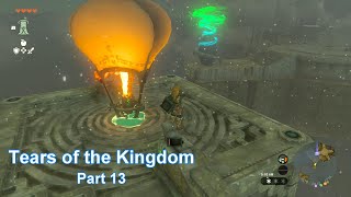 Tears of the Kingdom part 13 Walkthrough [upl. by Mlawsky]