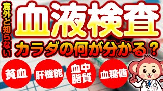 【意外と知らない】血液検査で分かることを現役看護師が解説！前編【医師が監修しています】 [upl. by Yoj]