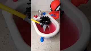 NEVER STOP 🛑 ON SPIDERS viral trend squishy toys spider memes [upl. by Ynetruoc273]