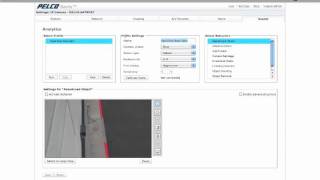 Pelco Analytics Profiles 480p 43 [upl. by Knowlton251]