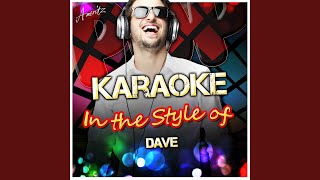 Du Cote De Chez Swann In the Style of Dave Karaoke Version [upl. by Aicertap]