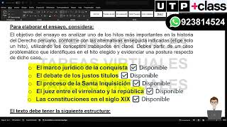 🔴 ACS16 Semana 16 Tarea Académica TA Ensayo HITO quotLas constituciones en el siglo XIXquot UTP 2024 [upl. by Enilatan590]