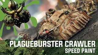 Plague Burster Crawler  Death Guard Speedpaint  Pallid Hand 30k scheme [upl. by Ireland375]