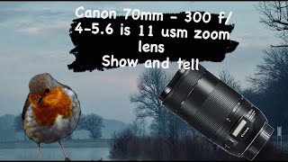 Canon 70300mm f456 is II usm Zoom Lens [upl. by Zebulen]