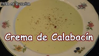 Crema de Calabacín  Receta light 100 Vegetariana [upl. by Adnarym]