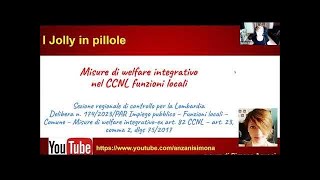 I Jolly in pillole  Misure di welfare integrativo nel CCNL funzioni locali [upl. by Carder]